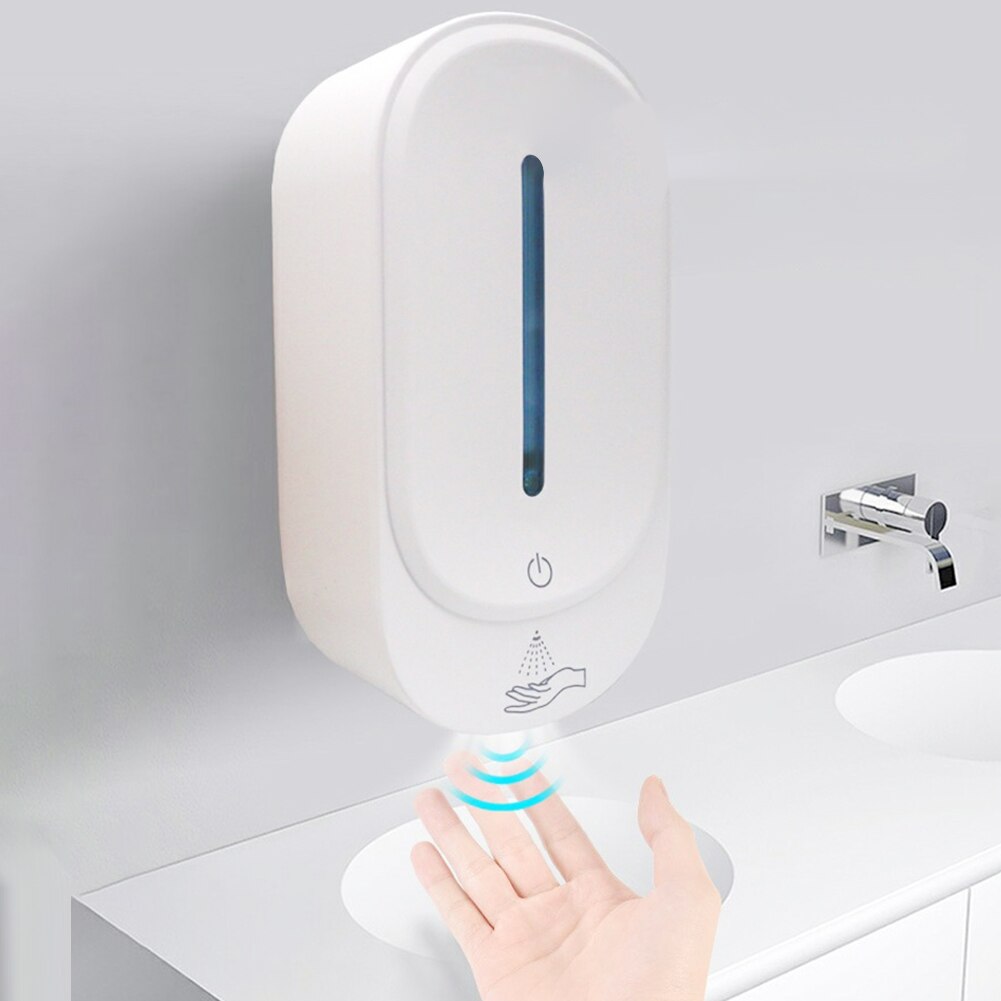 Household Cloeaning Tools Devices 350ml Smart Automatic Foam Dispenser Wall Mounted Induction Hand Washing Device