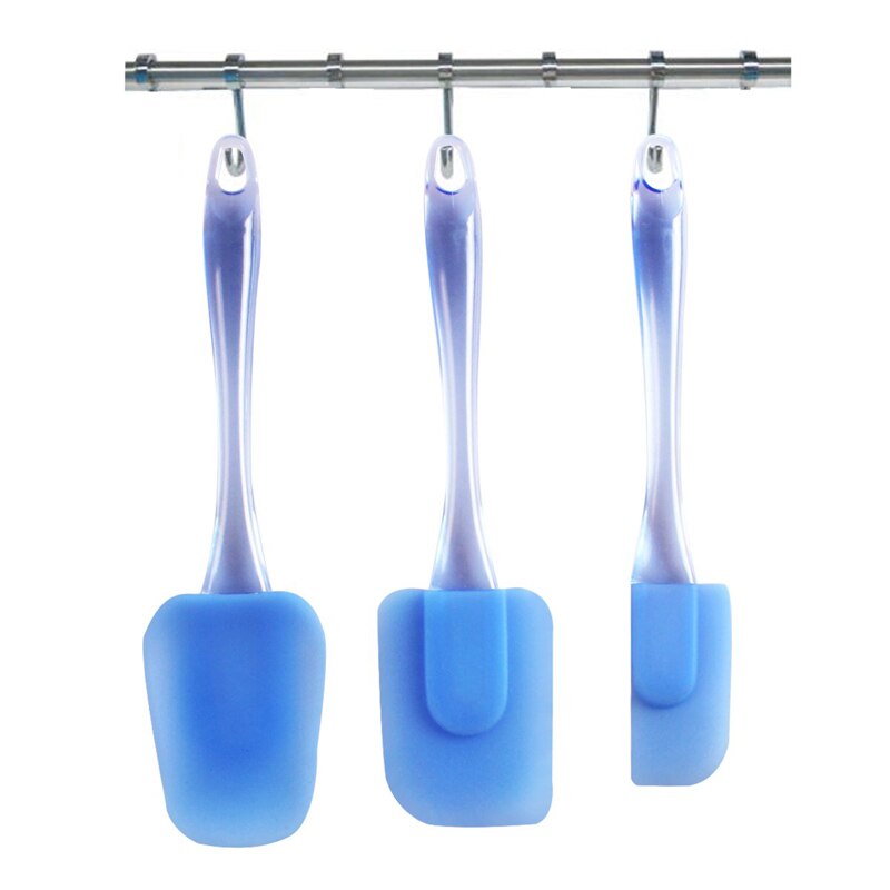 1 Pcs Large Heat Resistant Silicone Spatula Flat Icing Spatula Cake Decorating Tools Pastry Accessories Baking Spatulas 611