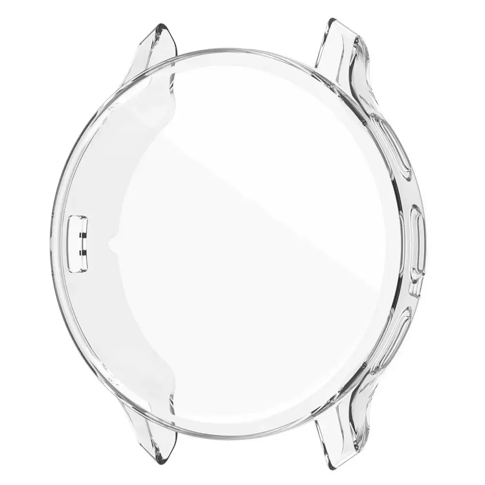 Displayschutzfolie für Garmin Venu 3/3S, weiche TPU-Abdeckung, kratzfest, Rundum-Stoßstange, Smartwatch-Schutzhülle: 18mm / Freier Raum
