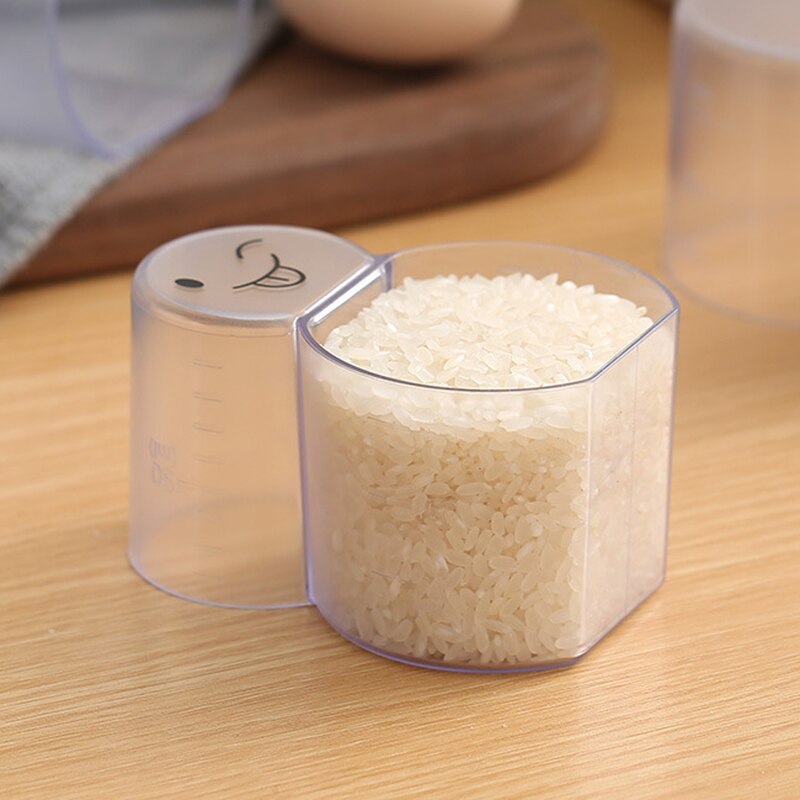 Nouvelle tasse à mesurer le riz en plastique transparent, cuiseur électrique de remplacement, tasse à riz, fournitures de cuisine, cuillère à riz