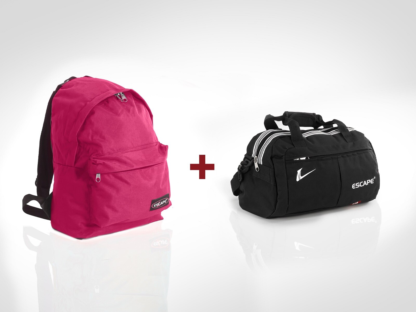 ESCAPE 561 SEASON SCHOOL AND BACKPACK BAG AND ESCAPE 110 SPORTS BAG