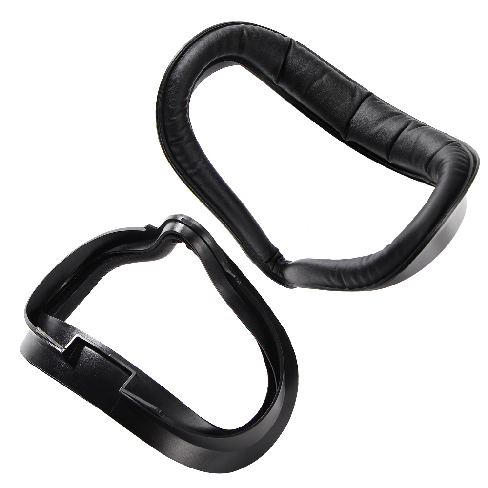 Soft Leather Eye Mask Cover Pad for Oculus Quest 2 VR Devices Sweat-proof Face Mask Mat Protective Pad for Quest 2 Accessories