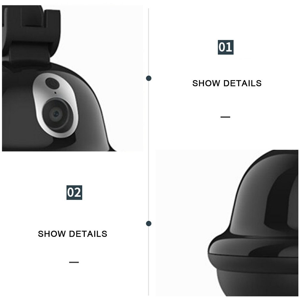 Cámara inteligente giratoria de 360 grados para teléfono móvil, soporte giratorio de foto y vídeo corto, PTZ, para escritorio, Pan/tilt