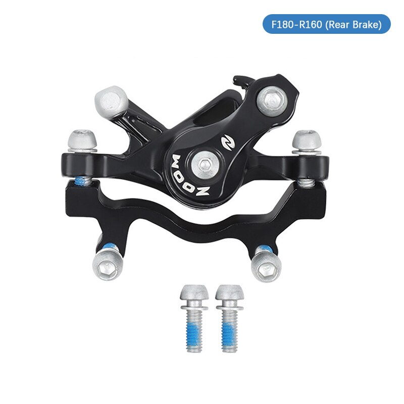 ZOOM Bicycle Disc Brake Aluminum Alloy F160 R160 Mountain Road MTB Bike Mechanical Caliper Disc Brakes Cycling Double Brake: Rear Brake