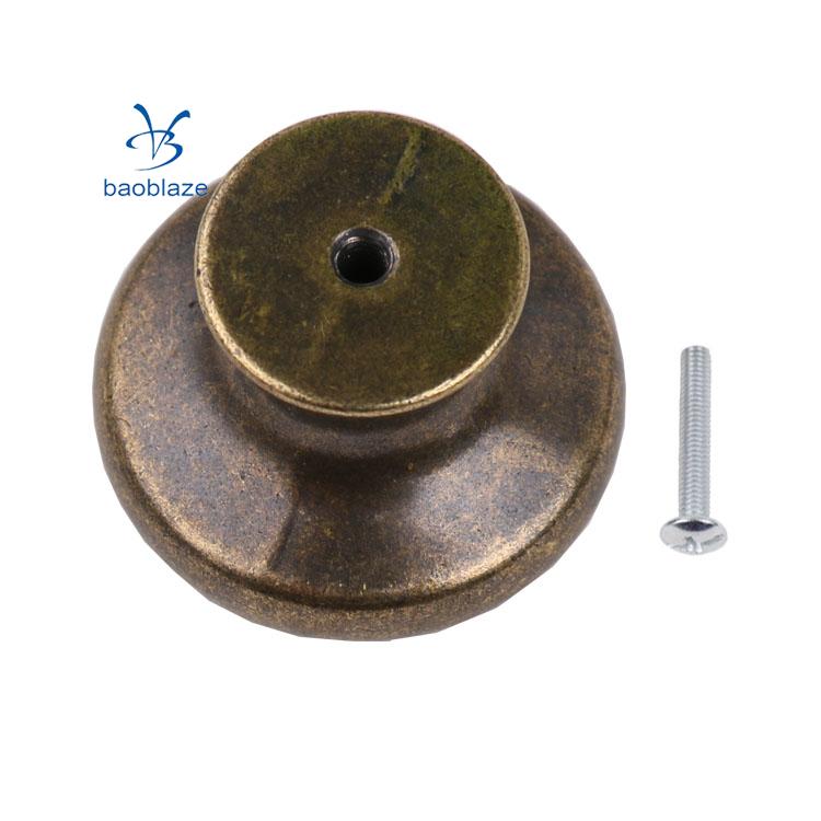2 piezas Vintage, manija del cajón del reloj de la puerta del gabinete, tirador de la perilla de Hardware