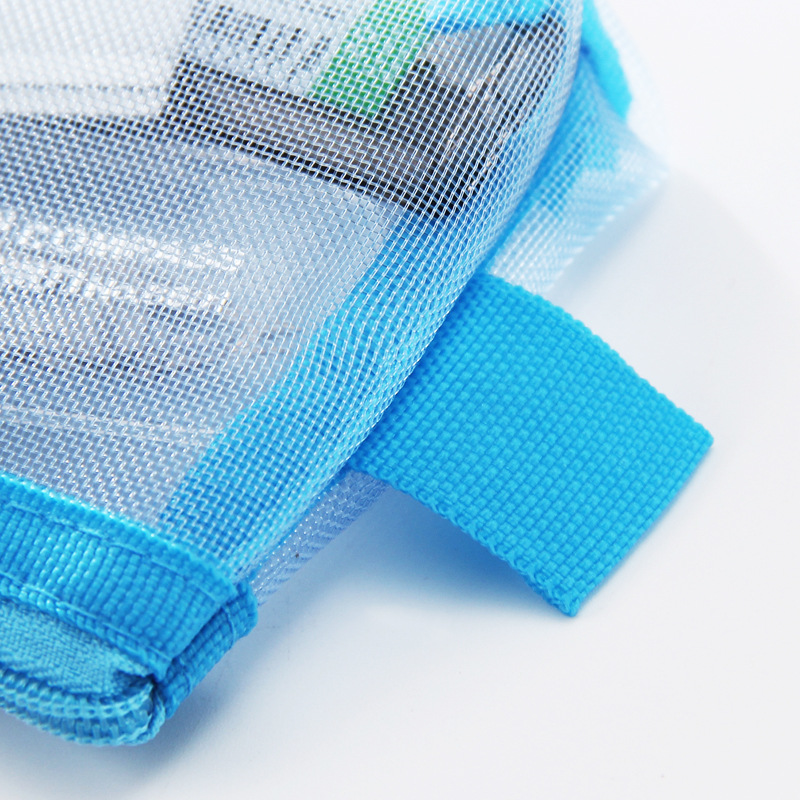 1pcs Transparent Grid Zipper Pen Bag Pencil Case Storage Bags for Girls School Stationery Supplies kids Student