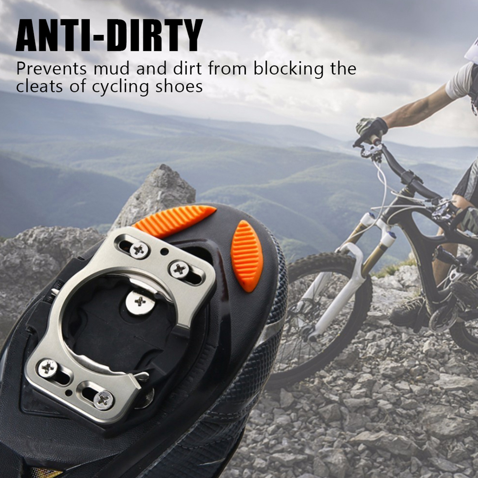 Adaptador de cubierta de calas para zapatillas de ciclismo, convertidor de liberación rápida para SpeedPlay Zero, 1 par