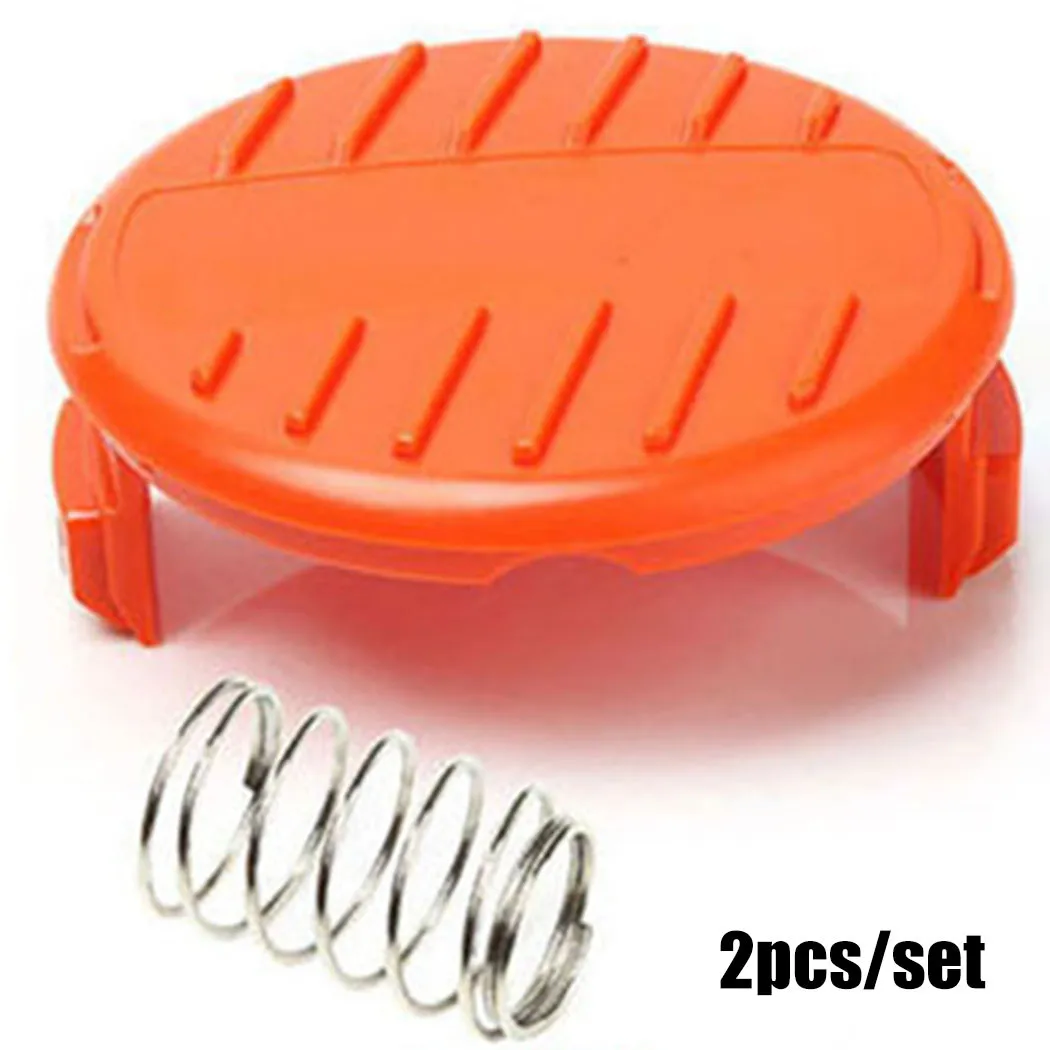 Für BLACK + DECKER STC1815 GL4525 ST5528 ST5530 STC1820 Spulenabdeckung für Rasentrimmer 385022 -03 2 Stück/Set