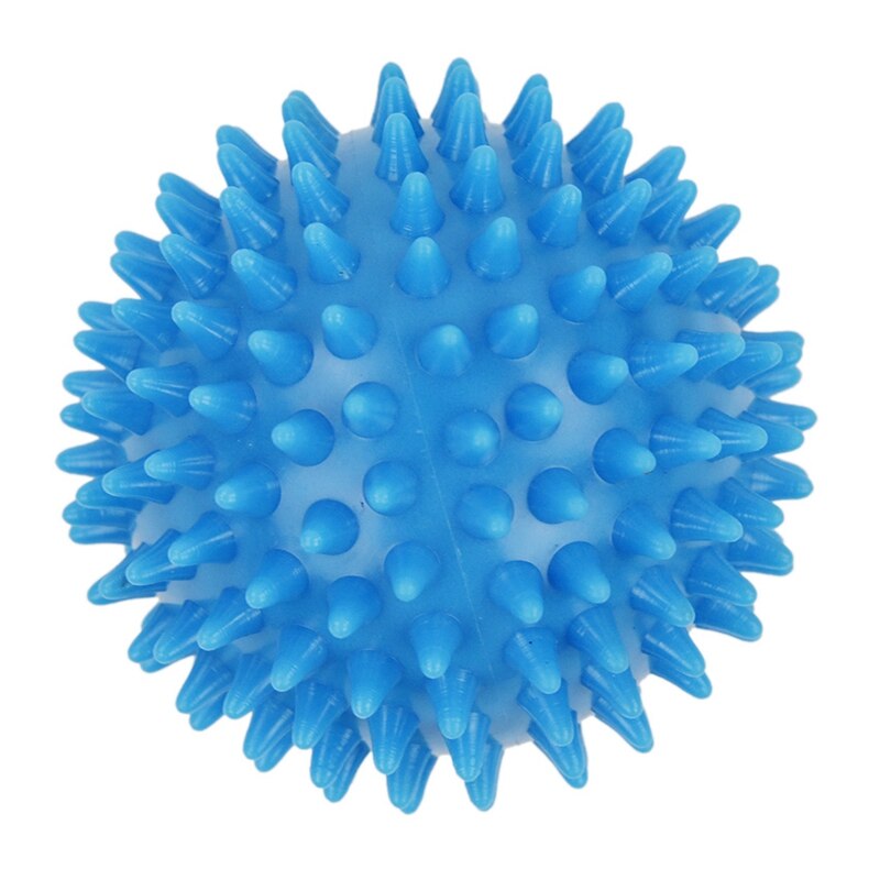 Spiky Massage Bal, 7.5Cm (Sky Blue) &amp; Squeeze En Flex Vinger Extension Trainer Therapie Stress Bal Training