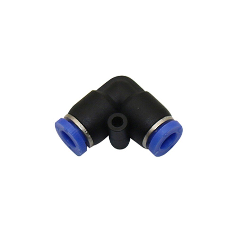 5 pcs 6mm L Vormige Quick Connector 90 Graden Butt Quick Connectors Pneumatische Buisleidingen Lage Druk Mist Koeling reptiel Tool