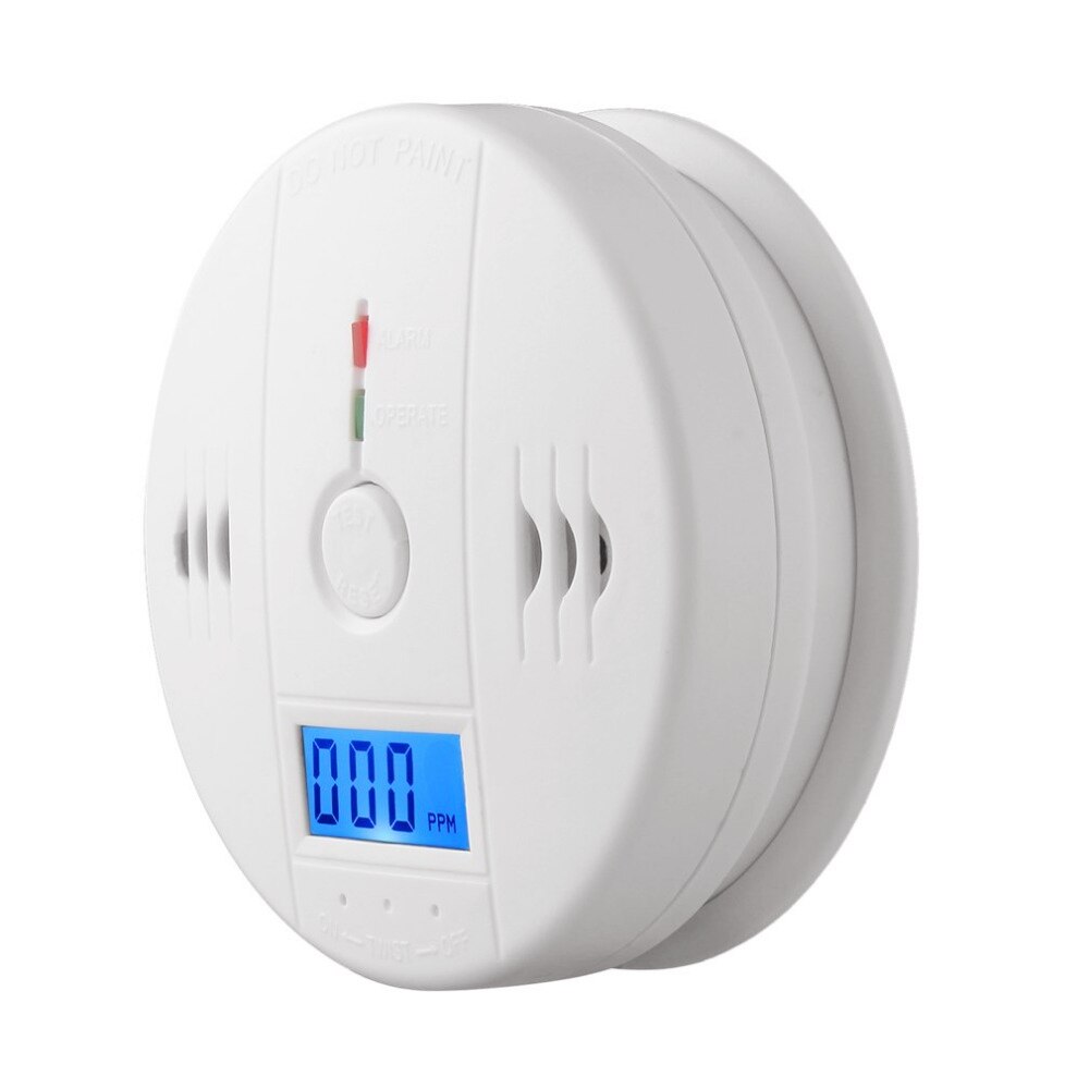 Yobang Security Loud 85db Photoelectric Carbon Monoxide Detectors CO Gas Sensor Independent CO Poisoning Gas Alarm Detector