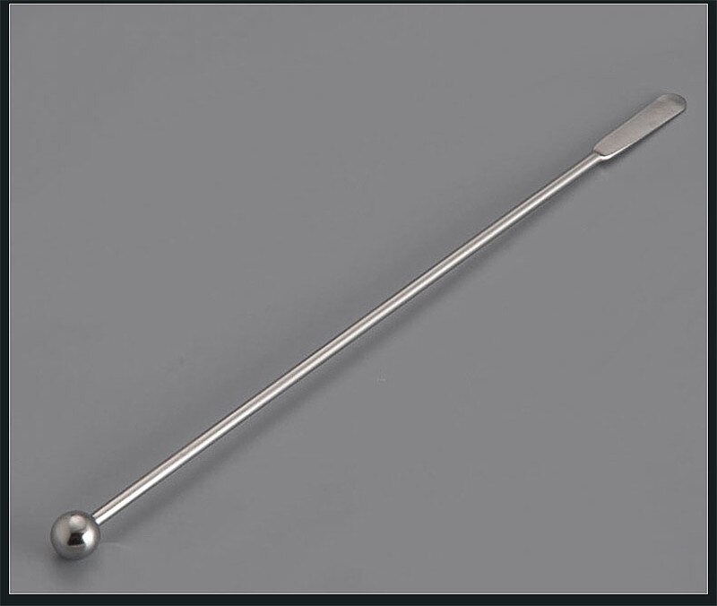 Mélangeur torsadé en acier inoxydable, cuillères de Bar, mélange , agitateur de Cocktail, bâtons pour fête de mariage, barman: Silver