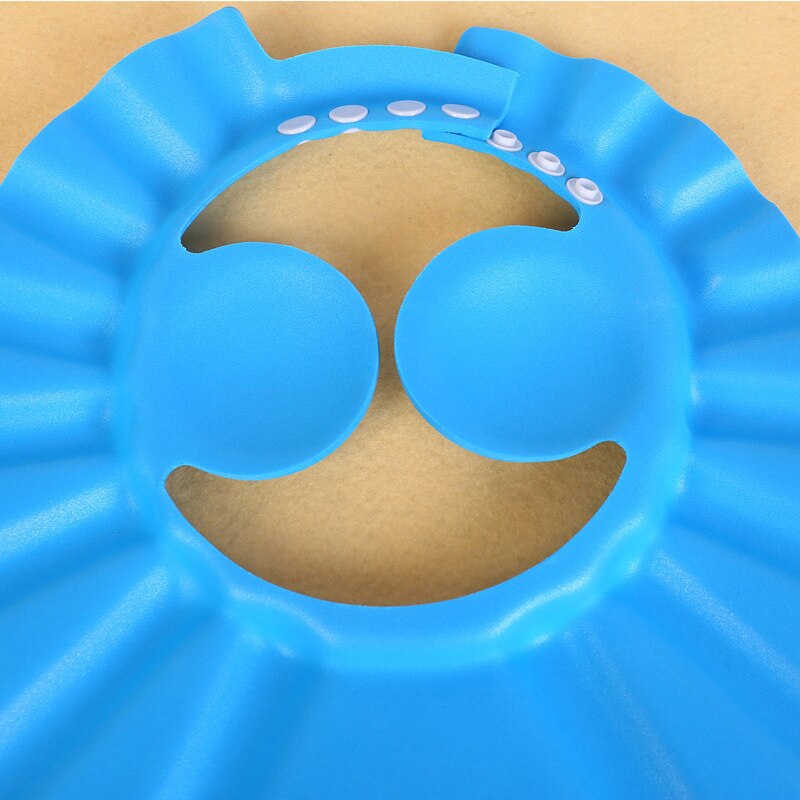 1Pcs Baby Safe Shampoo Bathing Shower Cap Hat Wash Hair Adjustable Shower Protect Eye Water-proof Shield elastic Shampoo Cap