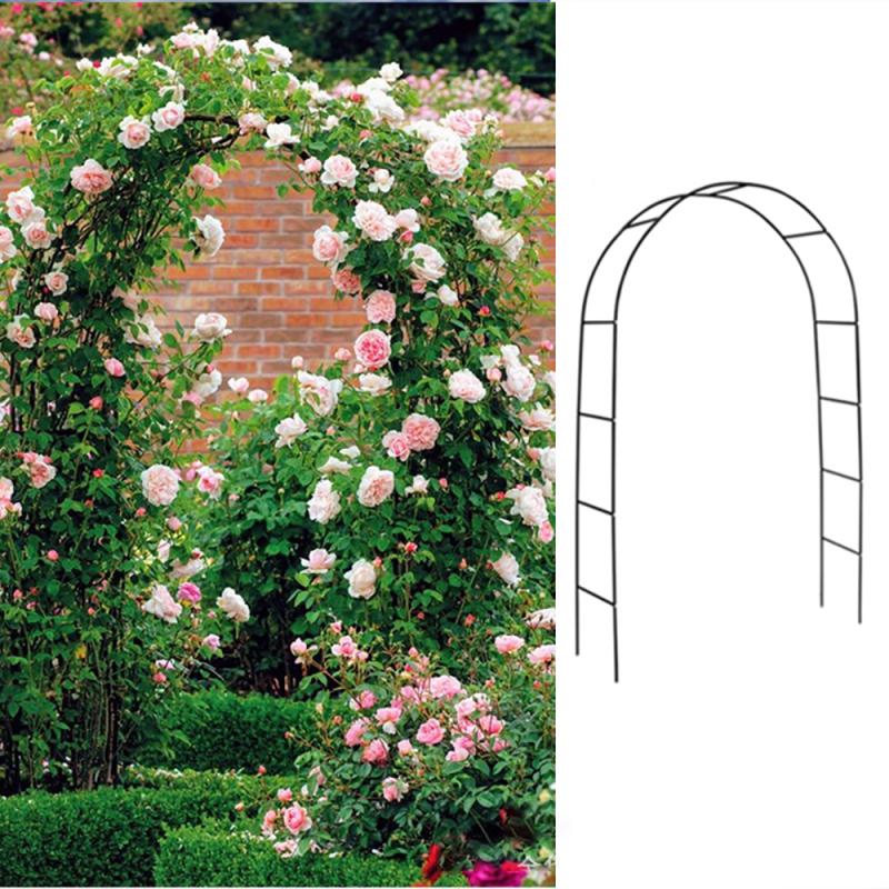 Toile de fond ronde en fer pour arche de mariage - Décoration de porte, de route, de fête (1,8 m, doré