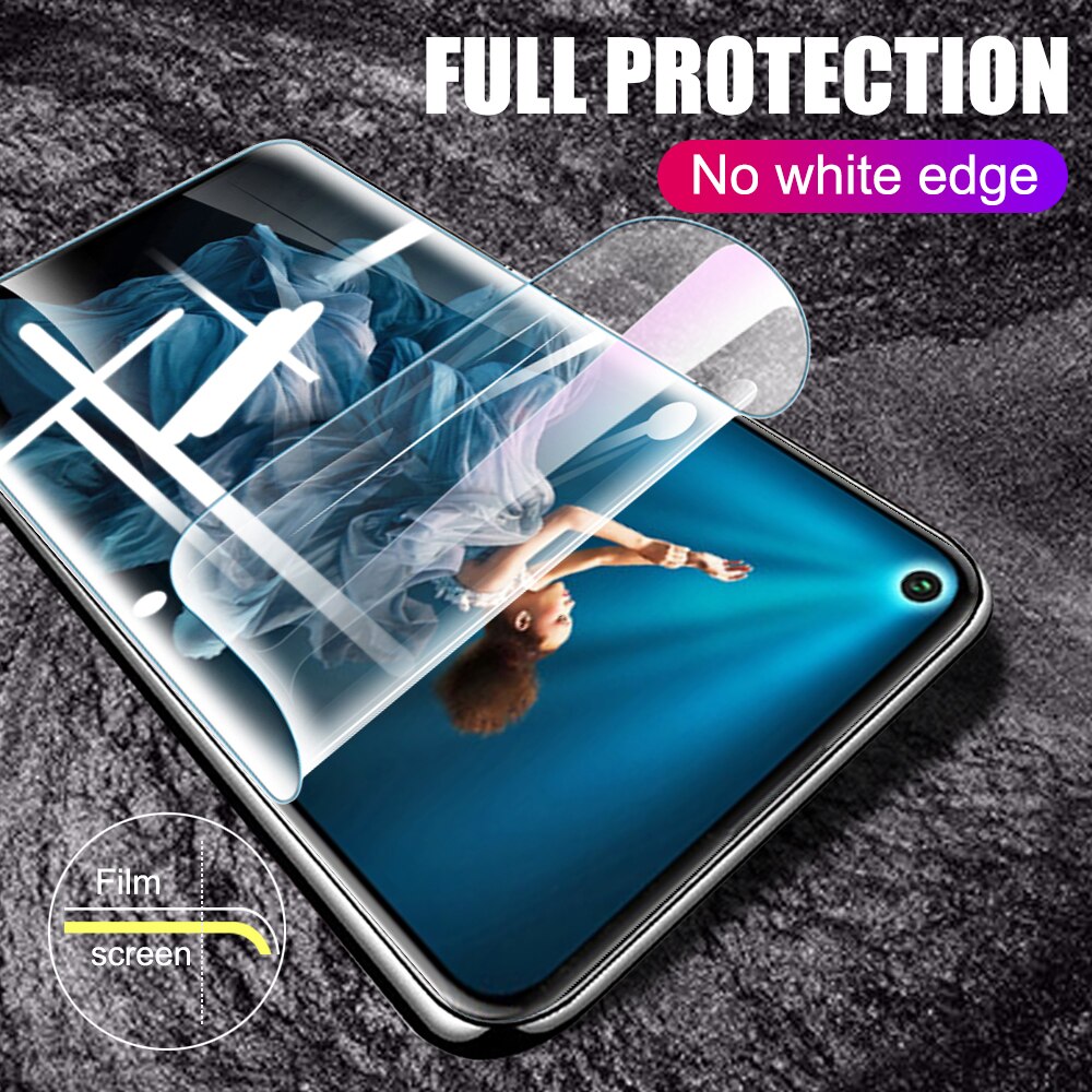 3Pcs Hydrogel Film Voor Huawei Honor 20 Pro 20i 20S Veiligheid Water Gel Film Op Hauwei Honer 20 honor20 Beschermende Film Niet Glas