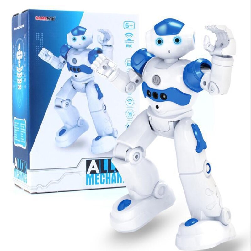 RC Robot Toy Singing Dancing Talking Smart Robot For Kids Educational Toy For Children Humanoid Sense Inductive RC Robot