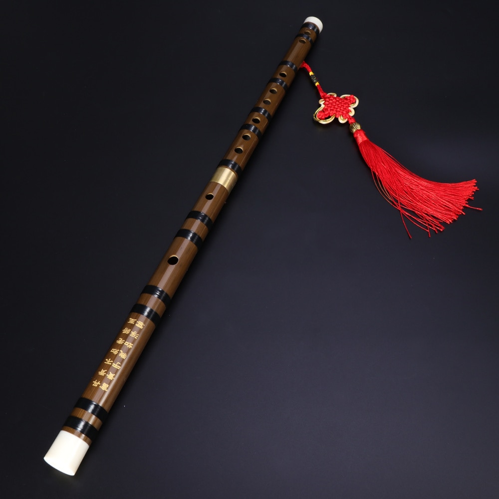 Bamboo Flute Fife Flute Traditional Chinese Musical Instrument ) (Random Color)