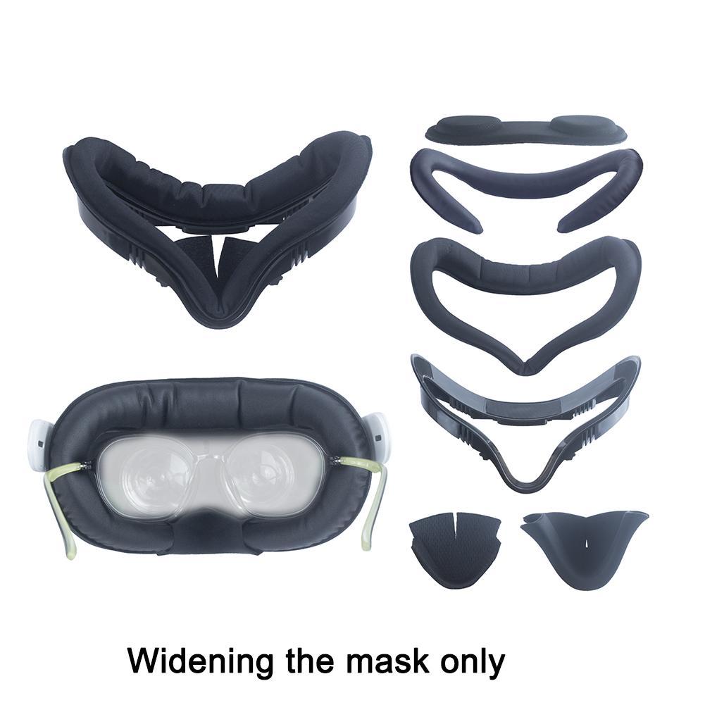Geeignet für oculus quest 2 erweiterungsmaske, sechsteiliges set, augenmaskenabdeckung, vr-schutzabdeckung für virtual-reality-brillen