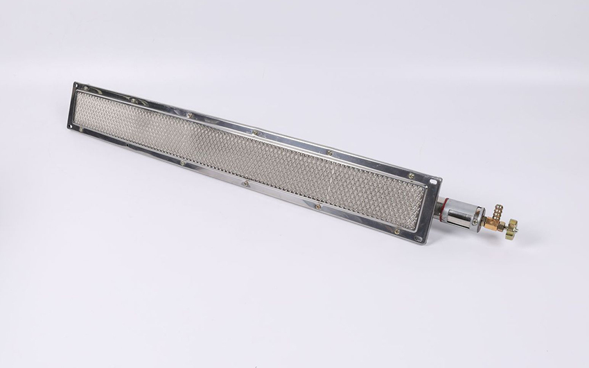 53 x 9,5 cm Grill BBQ Infrarot-Keramikbrenner Edelstahl Keramik Gasbrenner Aluminiumplatte Infrarotbrenner mit Düse