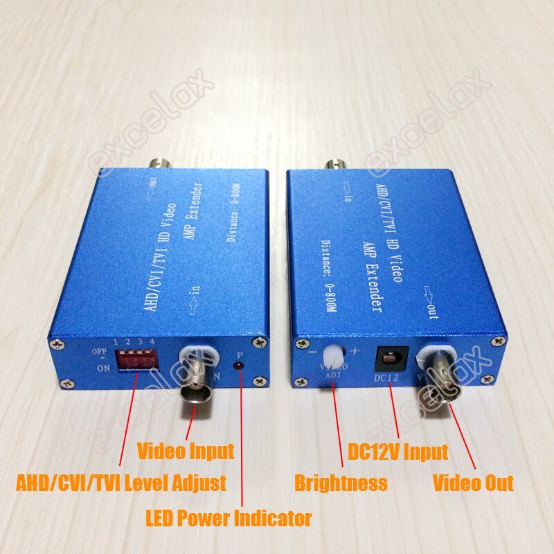 1080P 720P HD AHD CVI TVI Coax Video Signal Extender Amplifier 75-3 500m 75-5 800m 75-7 1200m HDCVI Coaxial Cable by Excelax