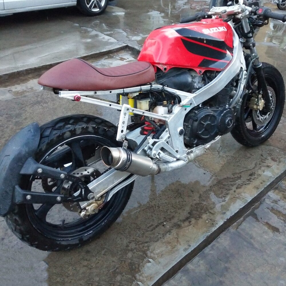 51mm 61mm Motorcycle Exhaust Pipe SC Racing Project Escape Moto Muffler For Pit Bike Cafe Racer pcx r6 z900 mt07 g310gs er6n fz6