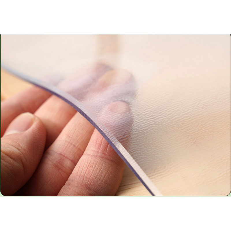 PVC-Tischmatte, Glas, weicher Stoff, Tischdecke, transparent, D' wasserdichte Teppiche und Teppiche für Zuhause, Wohnzimmer, Tischdecke 1,0 mm: Gelb / sehen unter Pro Größe Beschreibungen