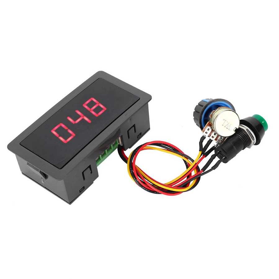 PWM Speed Controller CCM5D Digital DC Display Motor Gouverneur 6V 12V 24V Einstellbar Stufenlose Speed Controller