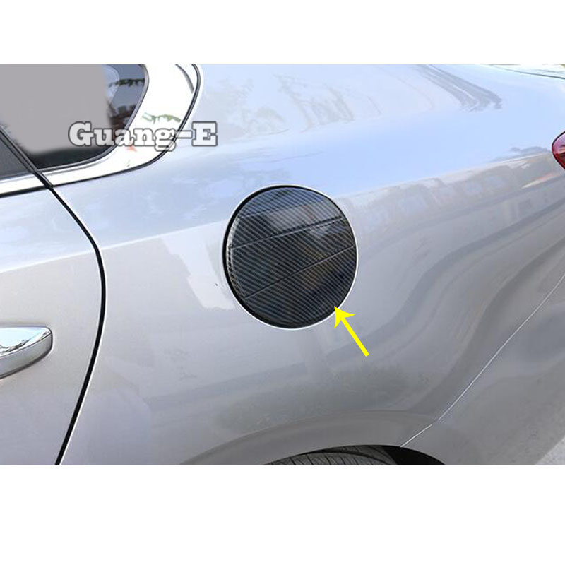 Para Kia K3 Forte Cerato cuerpo de coche de estilo Gas/combustible/aceite tapa protectora de tanque stick moldura de Marco con lámpara 1 Uds