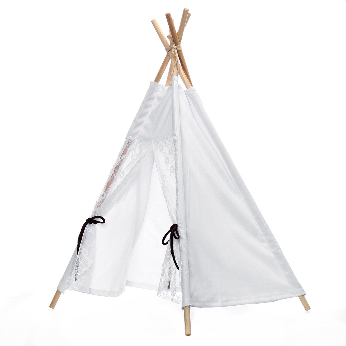 Children's Tent Teepee Playhouse For Kids Portable Infantil House For Children Cabana Kids Tents Decoration Carpet Newborn Photo: 01 White