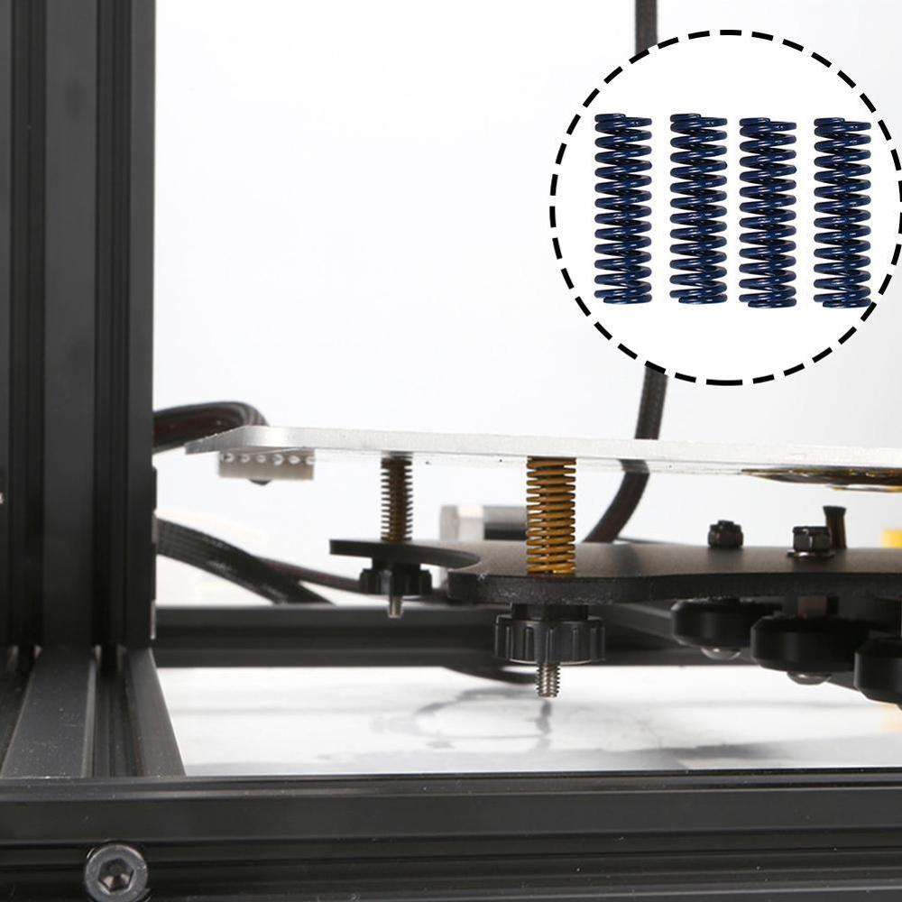 4 Pcs Upgraded Flat Bed Extruder Springs For Creality Ender 3 Pro CR-X CR-10 S 3D Printer Accessories