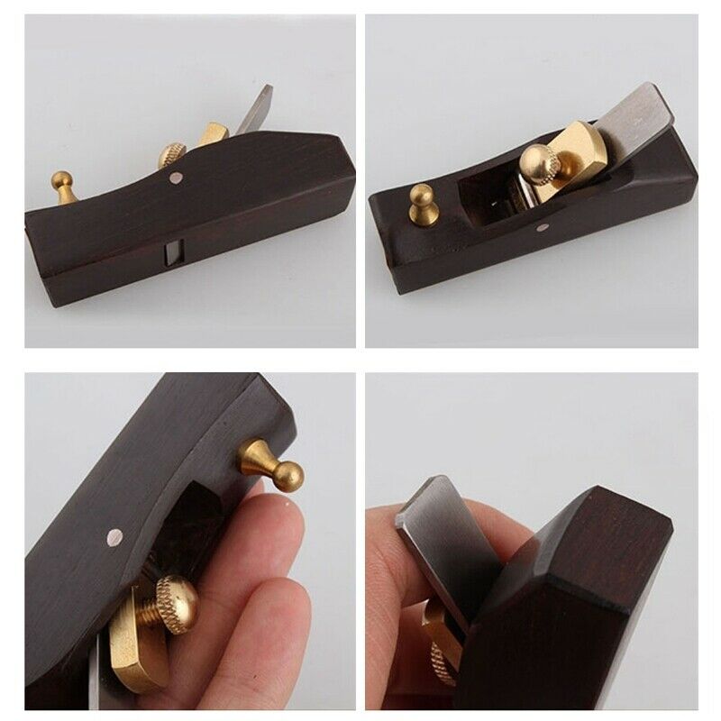 2022 Cut Leather Skiving Planer Ebony Edge Planer Tool for Punching Holes Rivet Leather Leather Hole Punch Leathercraft Tool