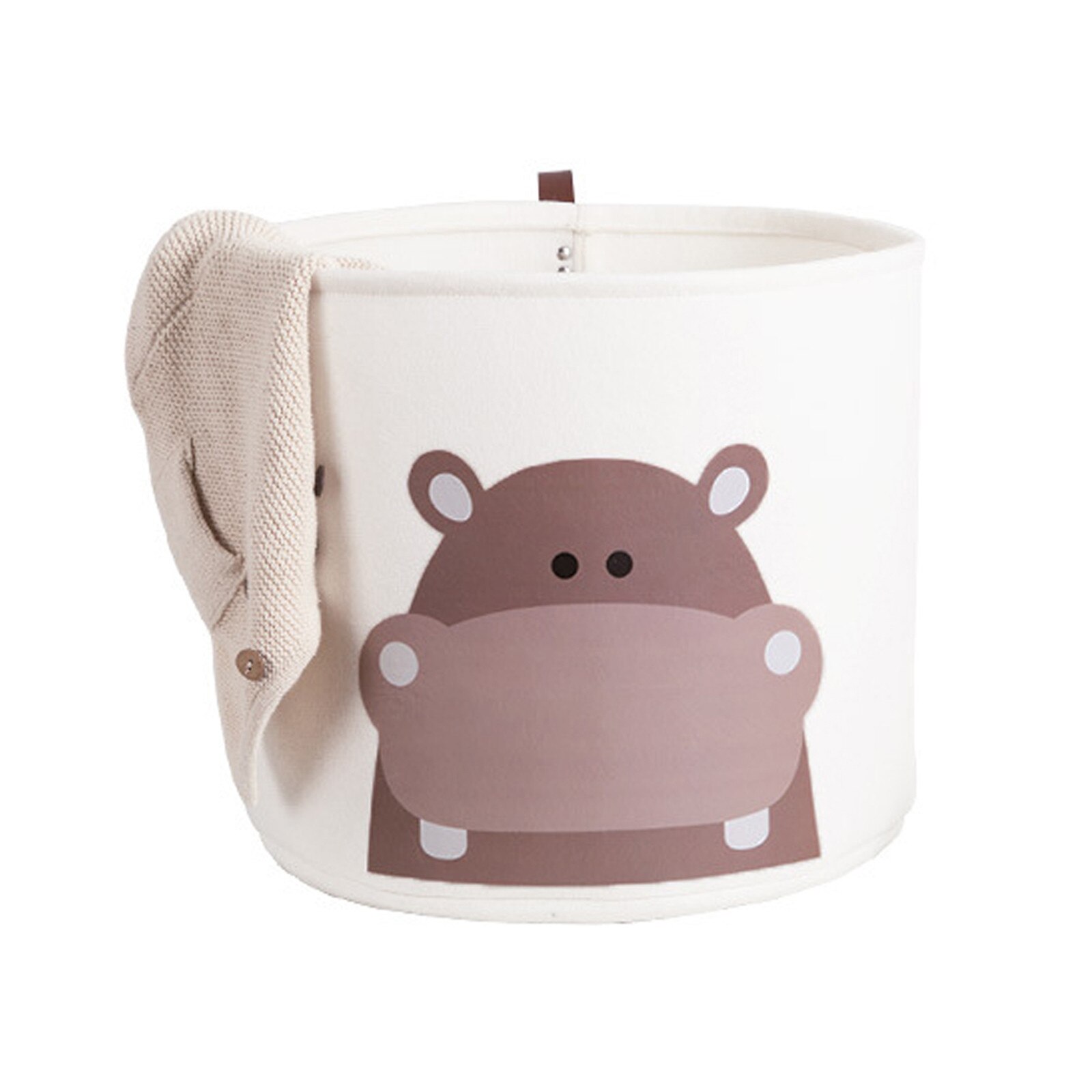 F# Cute Animal Laundry Basket Foldable Toy Storage Picnic Dirty Clothes Basket Box Cotton Wash Clothes Box Baby Organizer: A