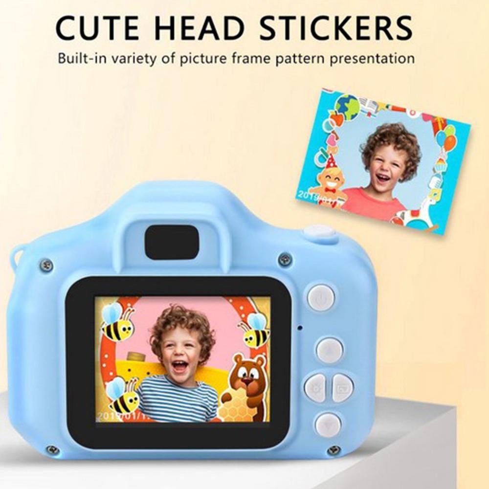 Cartoon Stijl Prachtige Mini Kinderen Camera Kleine Slr High Definition Digitale Camera Met 8G Geheugenkaart