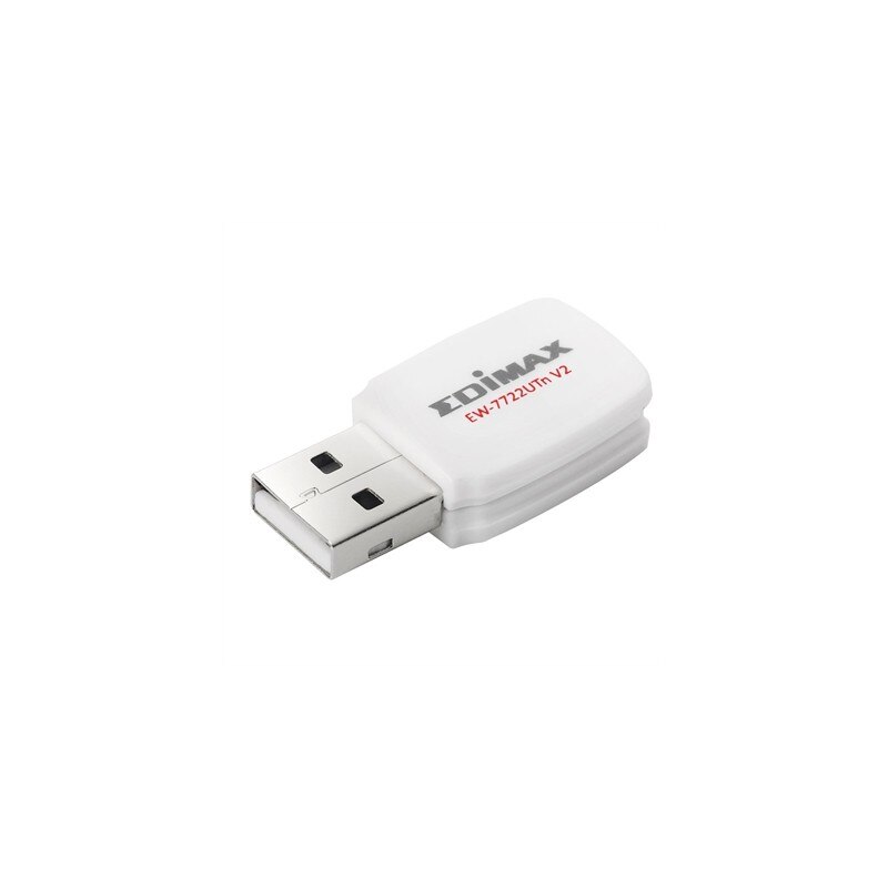 Edimax EW-7722UTN V3 – Adattatore Mini USB Wi-Fi 4 N300, Wireless N Per PC E Laptop