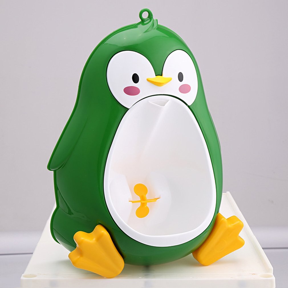 Cartoon Leuke Pinguïn Potty Urinoir Toilet Permanent Urinoir Badkamer Kinderen Pee Trainer Voor 8 Maand Tot 6 Jaar Oude Jongens