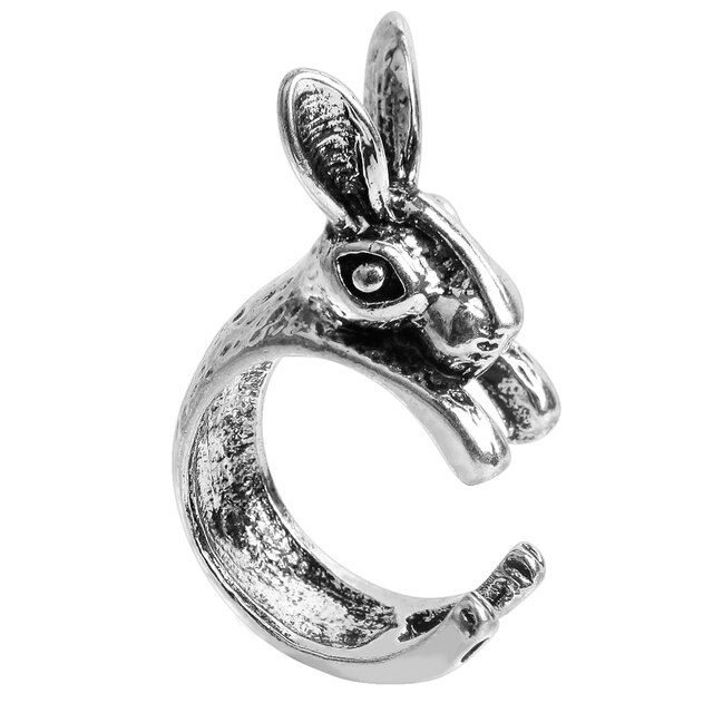 Anillo de acero de titanio con forma de garra de dragón y águila para hombre, joyería de Animal de roca, , 1 ud.: style 3