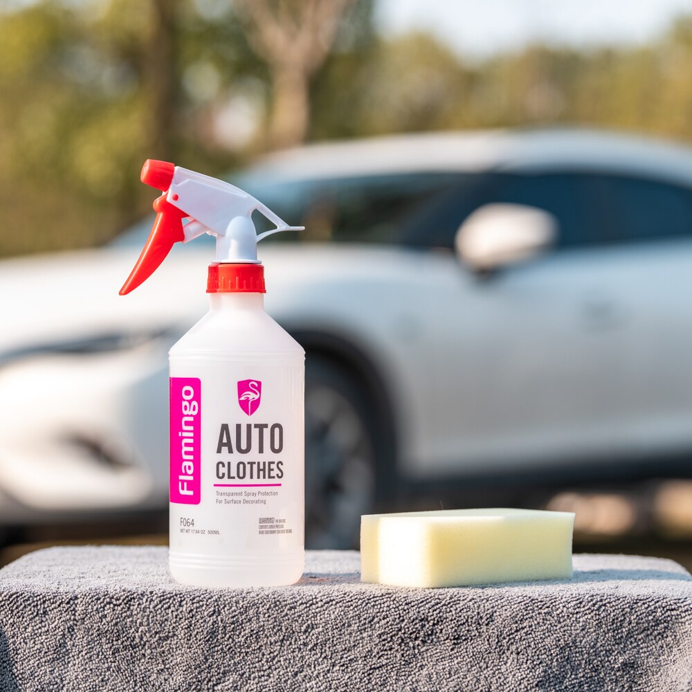 500ml Transparent Car Paint Spray Protection Auto Clothes Covering Film Suitable For Outdoor Sport Vehicle 17.64 Oz