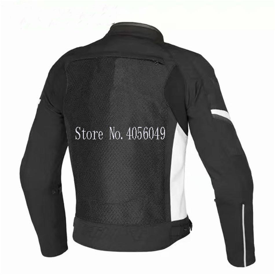 Motorfiets Dain Zomer Rijden Jas Motorfiets Racing Mesh Ademend Jack Met Protectors