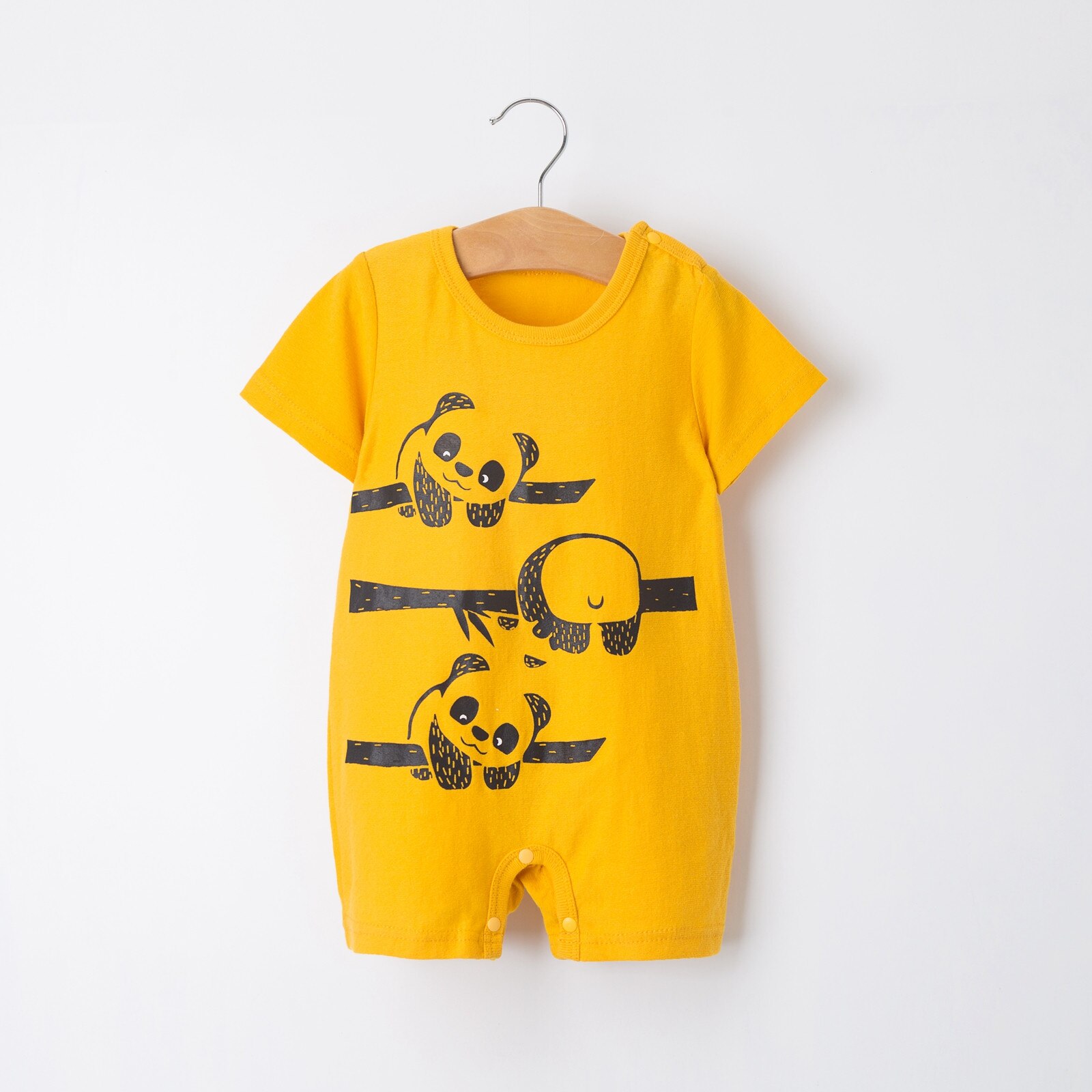 0-24M Zomer Baby Kleding Jumpsuits Baby Baby Jongens Meisjes Korte Mouwen Dier Romper Jumpsuit Kleding Baby Kleding set