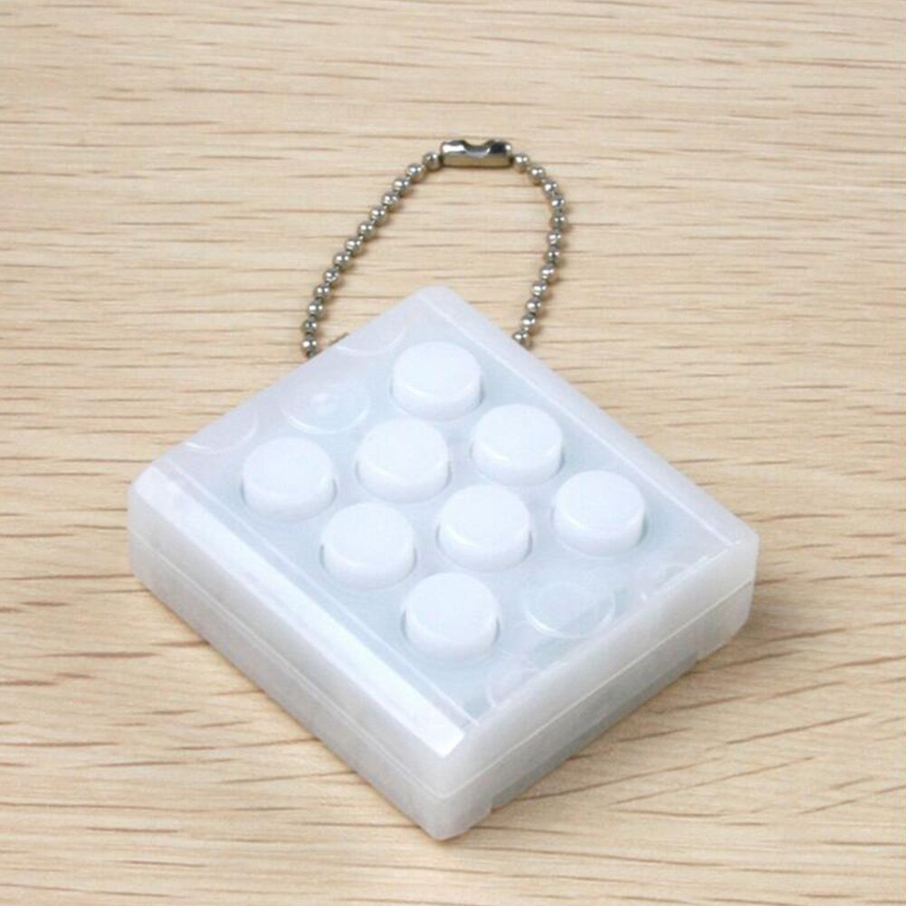 Anti Stress Toys Electronic Bubble Wrap Keyring Infinite Keychain stress