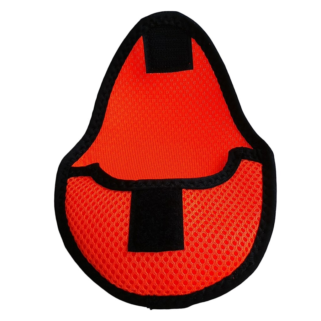 Golf Club Mallet Putter Headcover Head Cover with Loop Tape Fastener: Orange