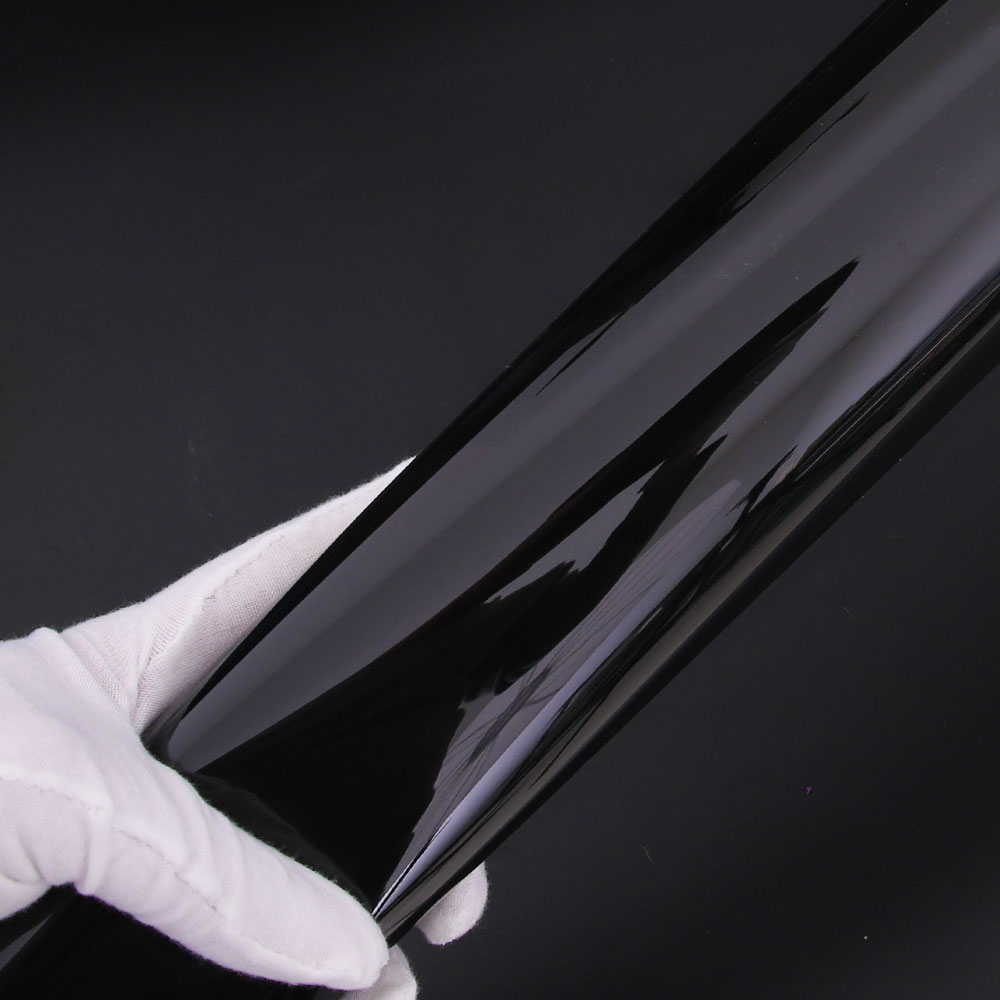 Diy-pvc-folie, transparent, farbig, größe 300*200mm , dicke 0.3mm, 3 stück/packung: Schwarz
