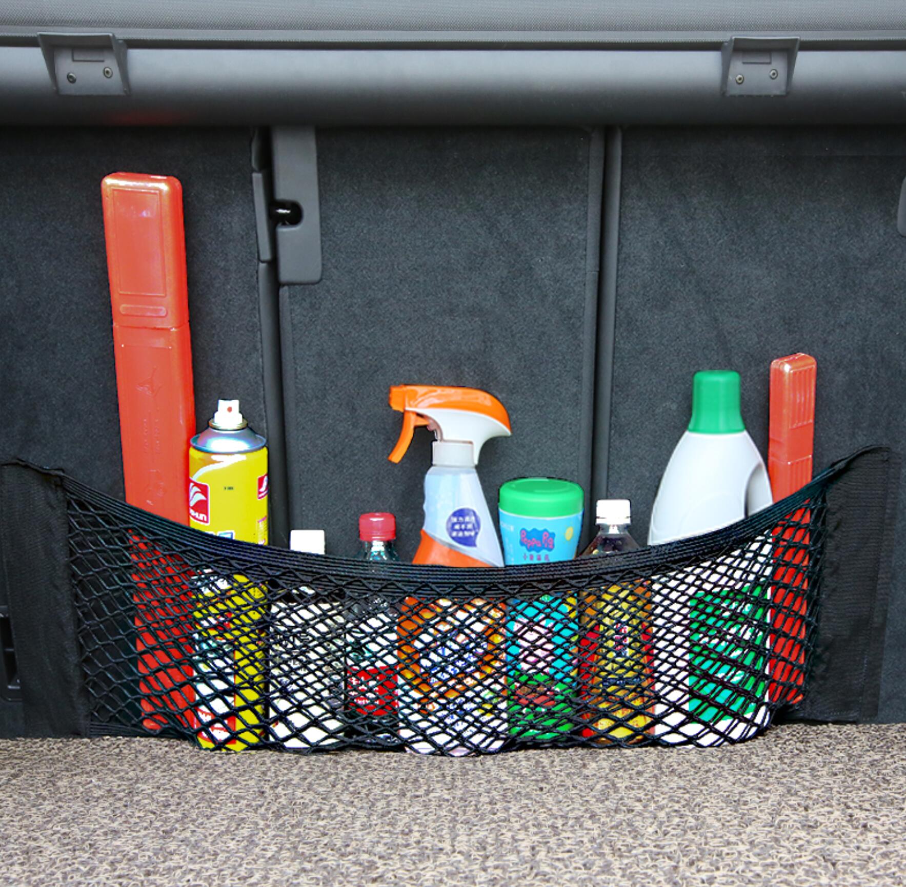 Car Styling Rear Cargo Trunk Storage Net Bag For Volvo S30 S60 S80 S40 XC60 XC90 V40 V60 C30 XC70 V70