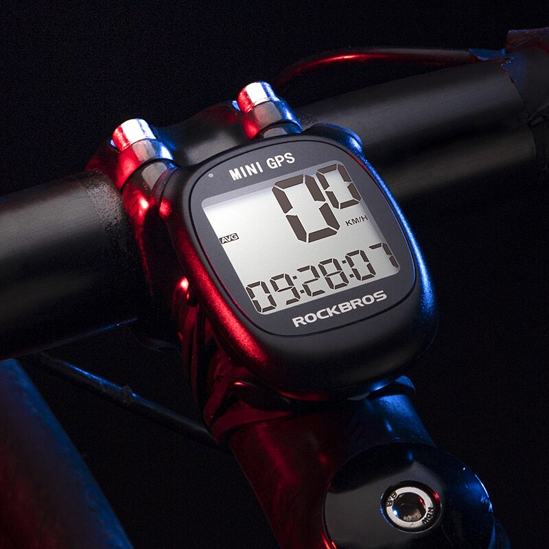 ROCKBROS Bicycle Computer Wireless Bicycle GPS Cycling Computer 1.6 inch Display Backlight Bicycle Speedometer Bike Accessories