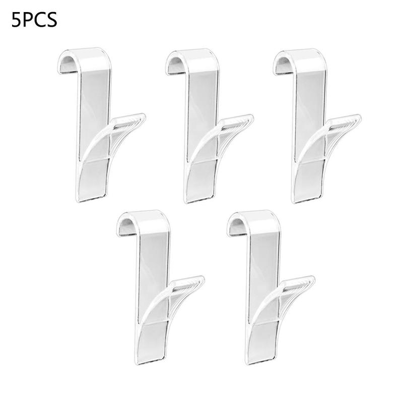 Radiador Tubular de alta percha de para toallero , soporte de gancho de baño, colgadores de baño, tapa con gancho, radiador trasero pequeño, 5 uds.
