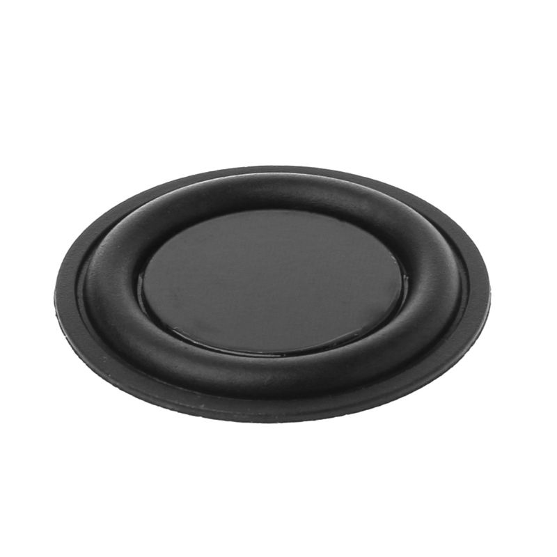 1 Pair 40mm Passive Radiator Subwoofer Speaker Vibration Membrane Bass Rubber Woofers