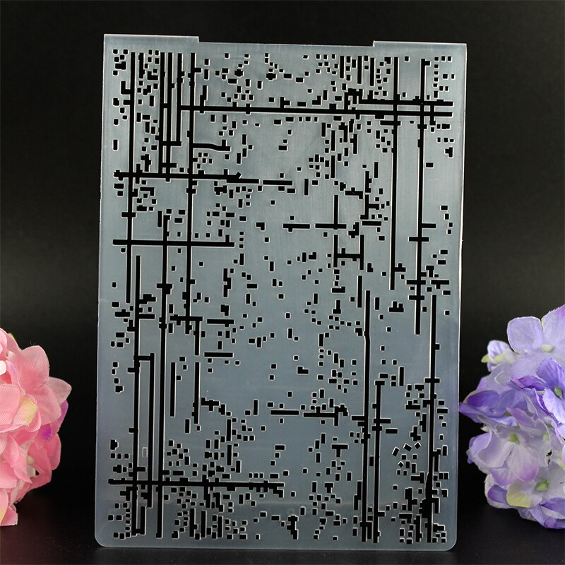 Dots line Plastic Embossing Folders for DIY Scrapbooking Paper Craft/Card Making Decoration Supplies