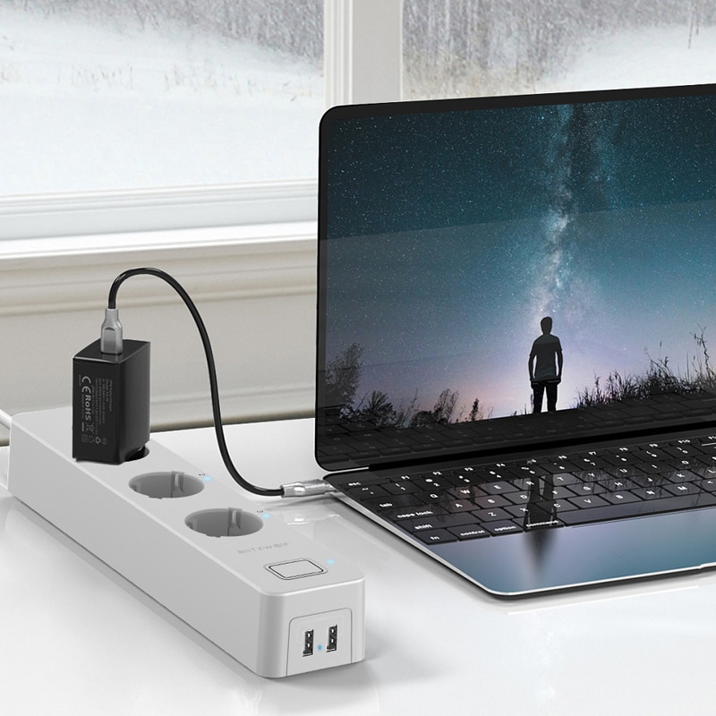 BlitzWolf BW-SHP9 3300W 15A 3 Socket Dual USB Slot 2.4GHz WiFi Smart Electrical Sockets Timer APP Remote Control Work with Alexa