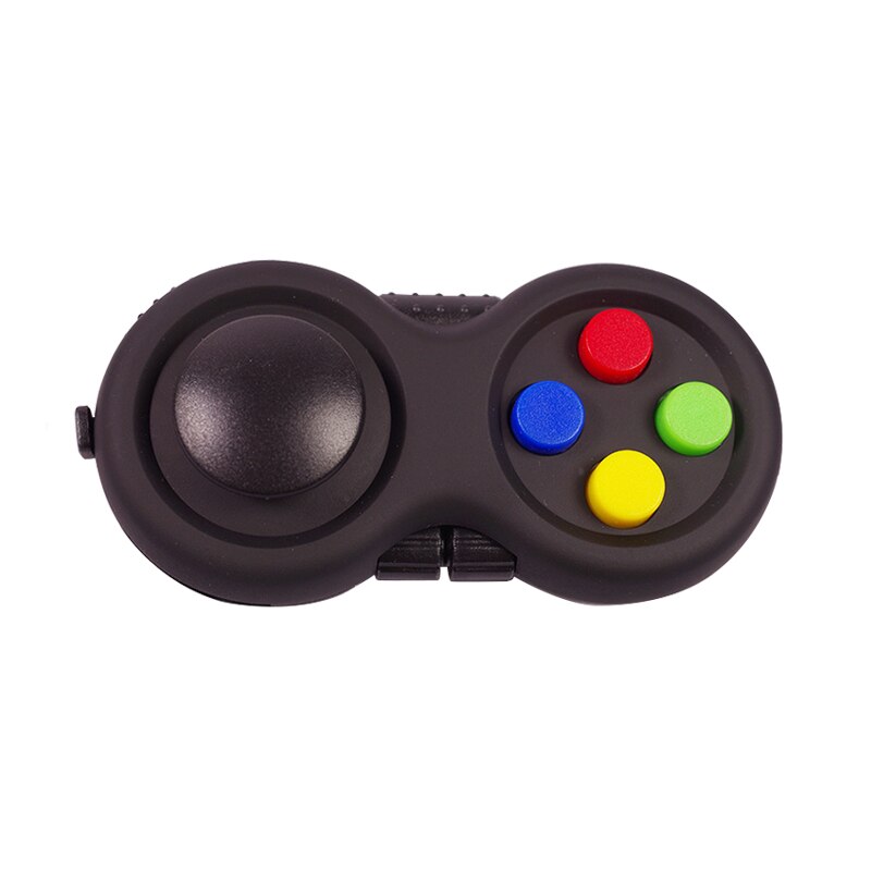 1Pc Game Fidget Pad Stress Reliever Squeeze Fun Magic Bureau Speelgoed Handvat Speelgoed Stress Decompressie Sleutel Mobiel: Multicolor