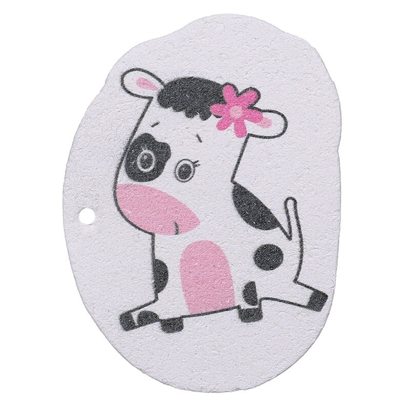 Cartoon Afwassen Doek Gecomprimeerd Houtpulp Spons Rag Cleaning Tools Voor Thuis Keuken Kom Gerechten Pot Olie Verwijderen Vaatdoek